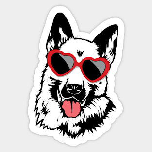 German Shepherd, German Shepherd Gift, German Shepherd gifts, German Shepherd mom, German Shepherd dad Sticker